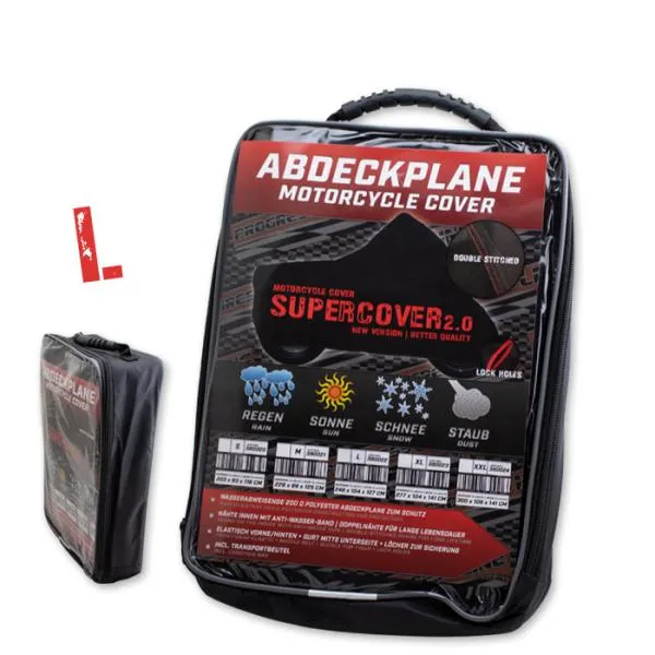 Abdeckplane Supercover 2.0, Größe XL, schwarzAbdeckplane Supercover 2.0, Größe XXL, schwarz