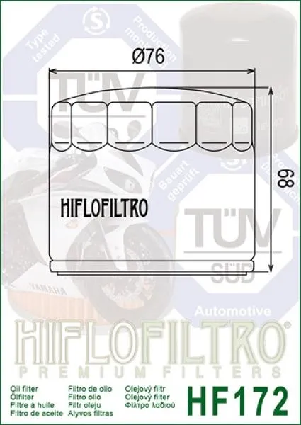 Ölfilter Hiflo HF172C