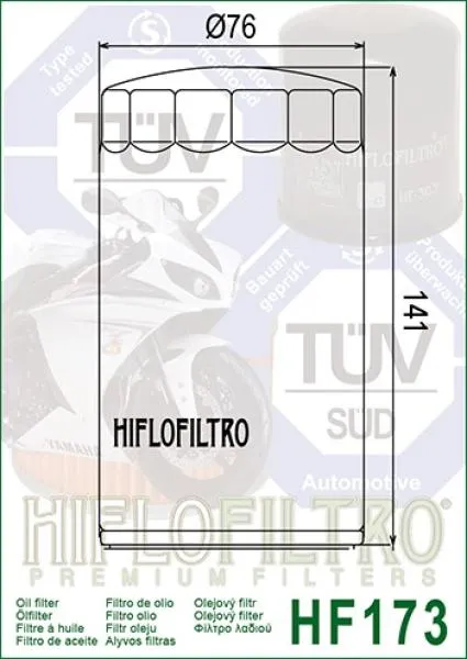 Ölfilter Hiflo HF173C