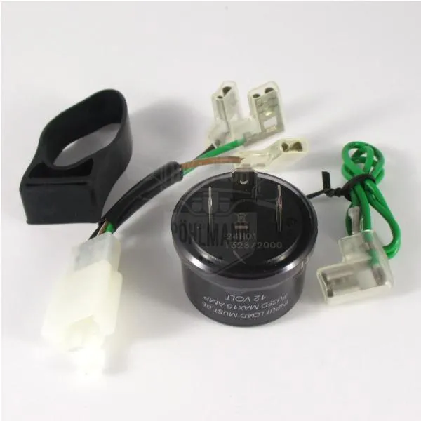 Blinkerrelais KOSO Digital 12V 3 Pins inkl. Adapter