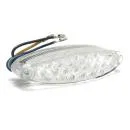 LED Rücklicht NUMBER 1 mit Kennzeichenbeleuchtung, weiß